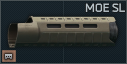 Comprimento da carabina Magpul MOE SL M-LOK foregrip para AR15 icon.png